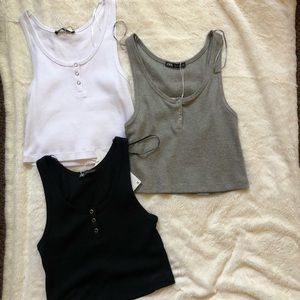 Zara Cropped Tanks